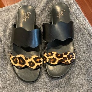 Slip on sandal